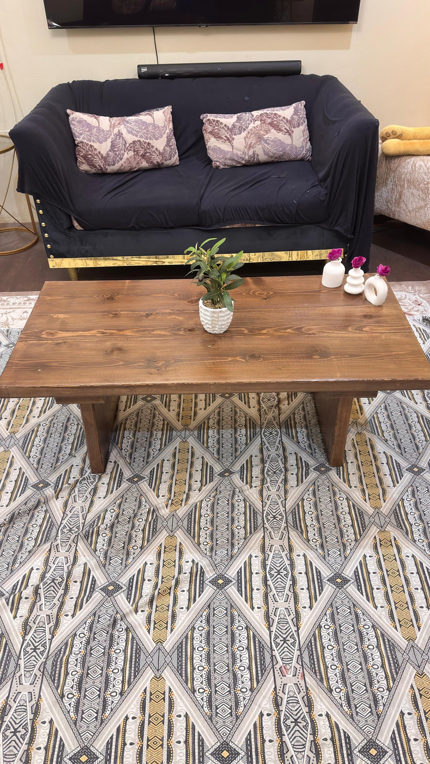 Antique coffee table