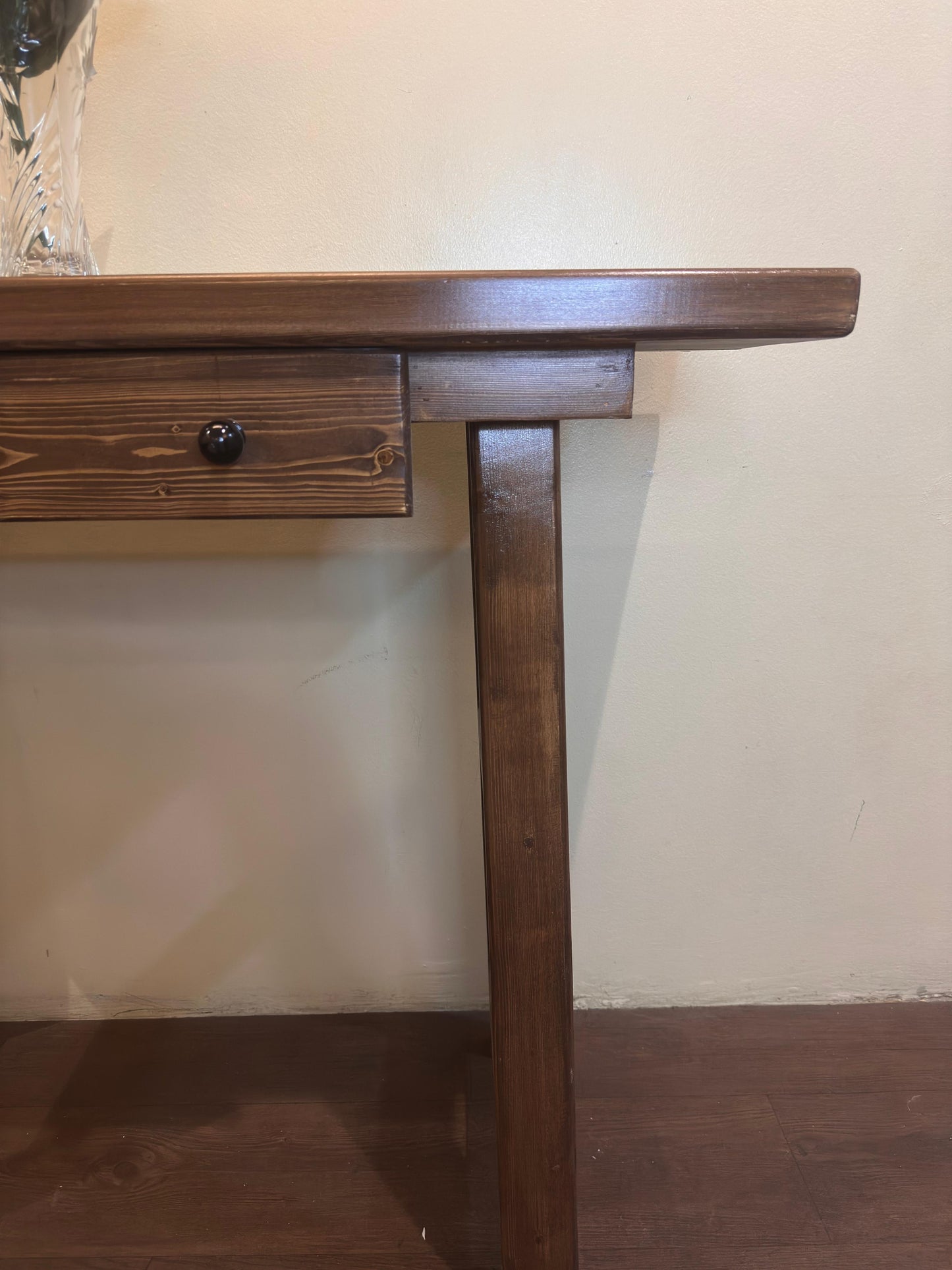 Wooden coffee corner with Drawer