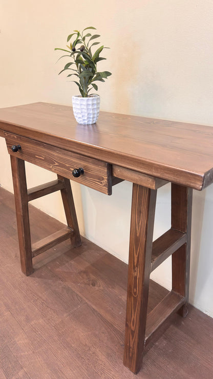 Wooden coffee corner with Drawer