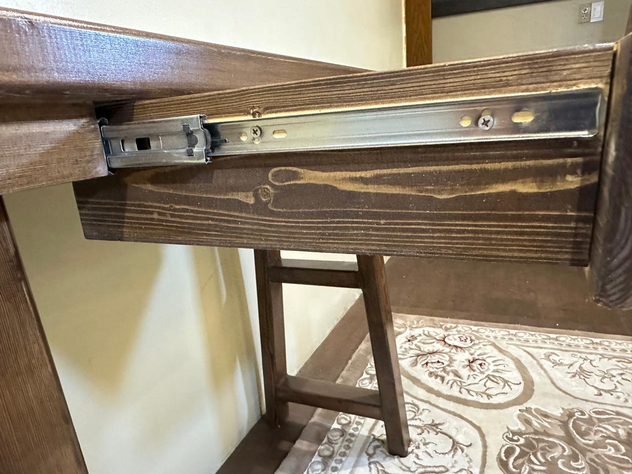 Wooden coffee corner with Drawer