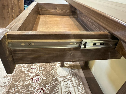 Wooden coffee corner with Drawer