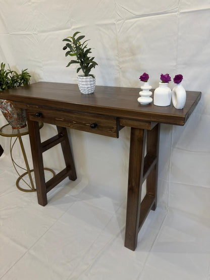 Wooden coffee corner with Drawer