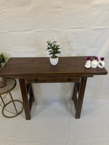 Wooden coffee corner with Drawer