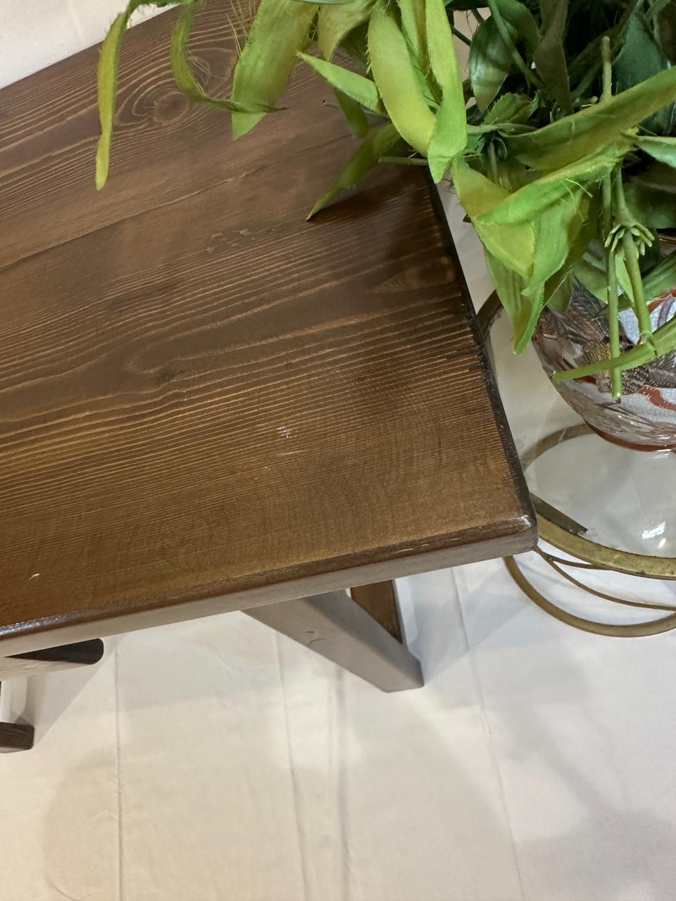 Wooden coffee corner with Drawer